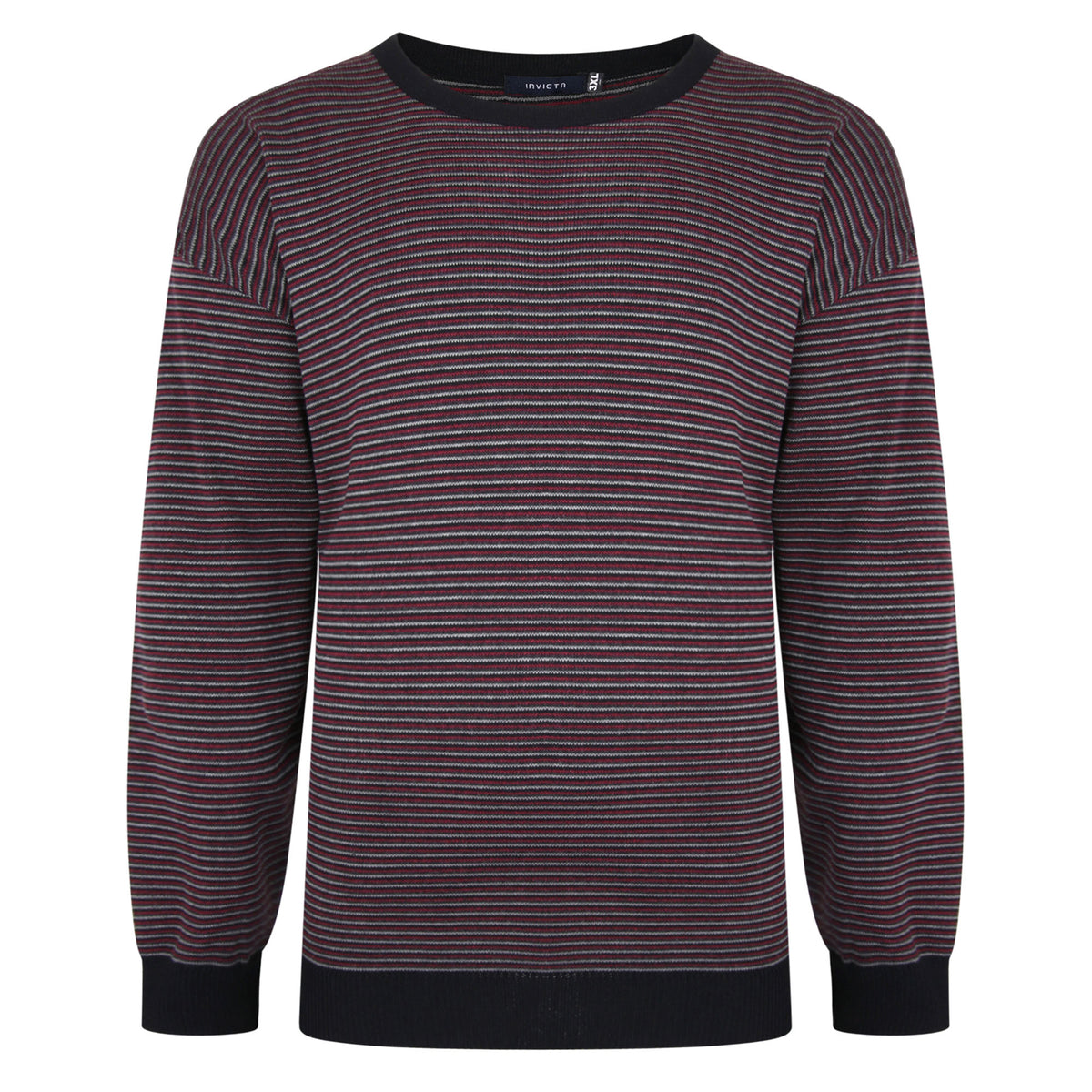 Crew Neck Stripe Jumper