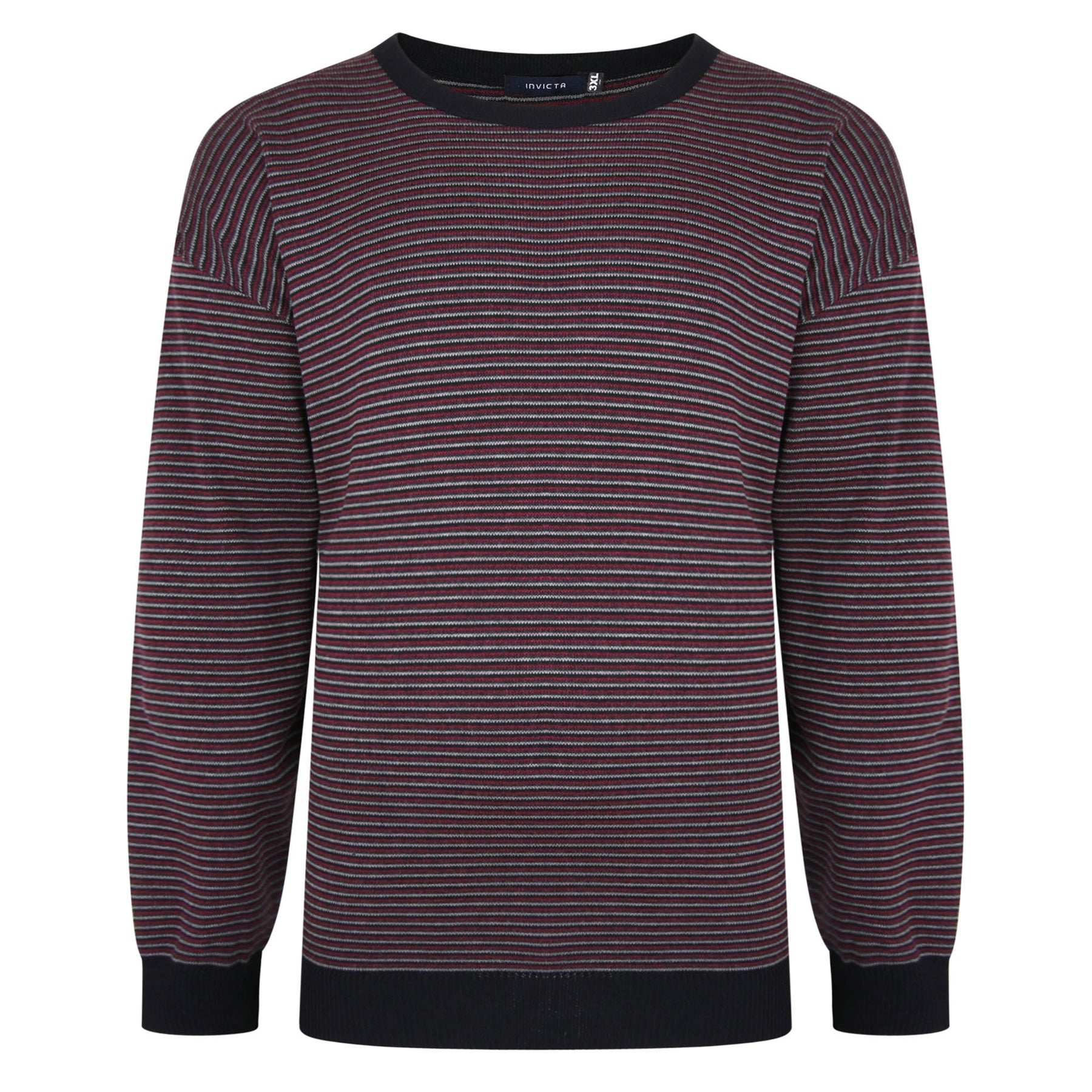 Crew Neck Stripe Jumper