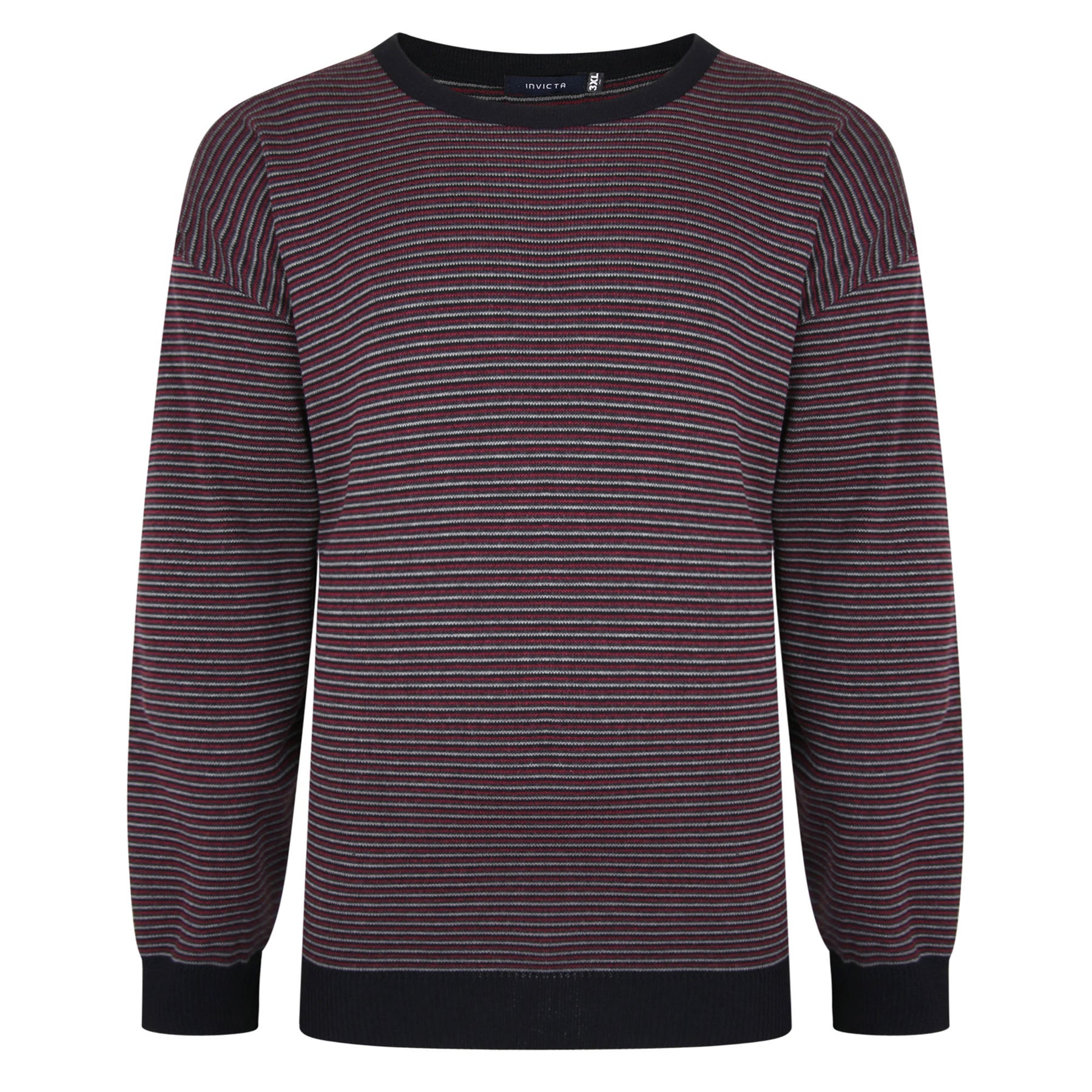 Crew Neck Stripe Jumper