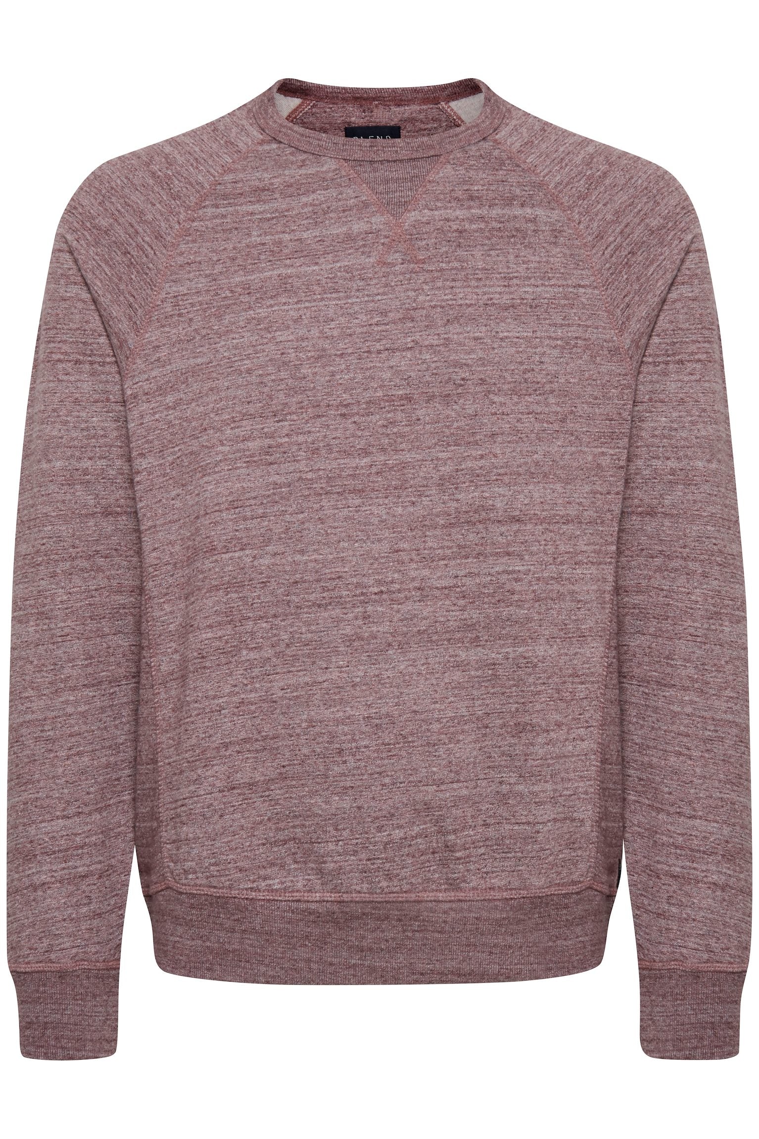 Casual Flecked Sweatshirt