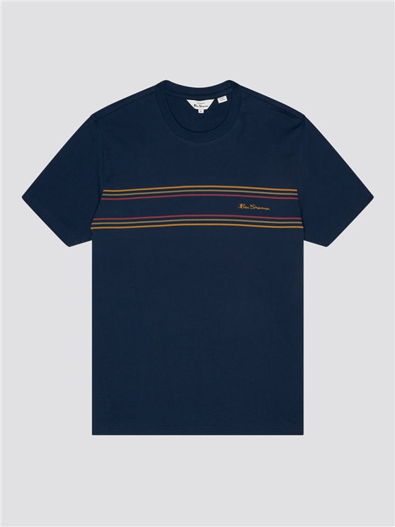 Striped Logo T-Shirt