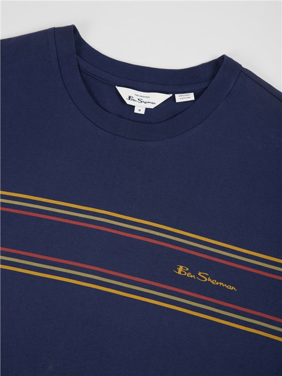 Striped Logo T-Shirt