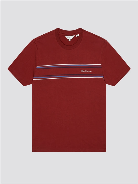 Striped Logo T-Shirt