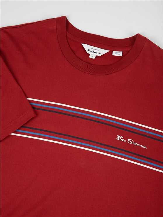 Striped Logo T-Shirt