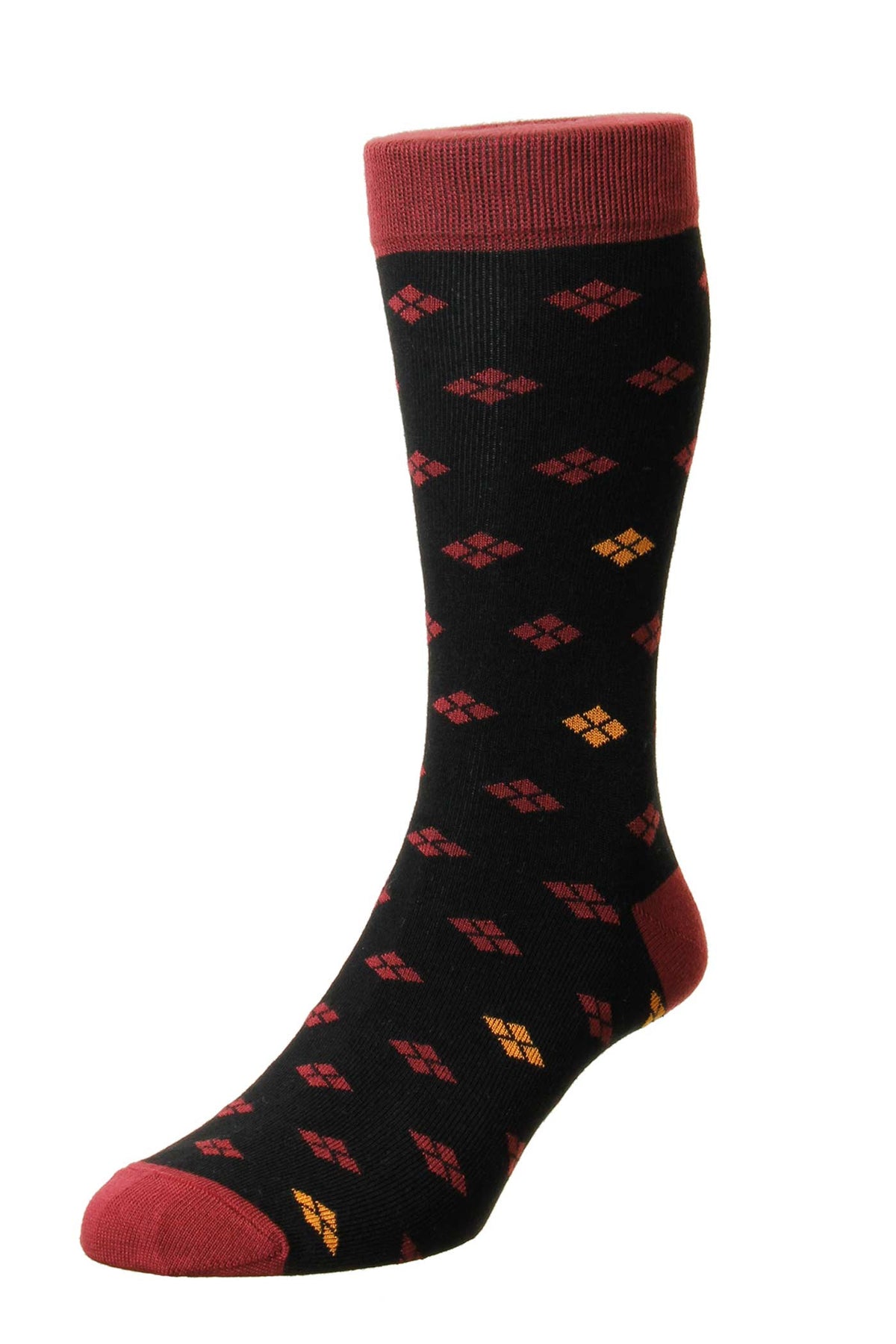 Supersoft Argyle Pattern Bamboo Socks