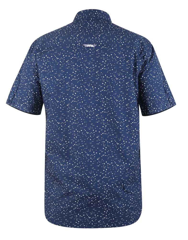 Findon' Micro Print Short Sleeve Shirt