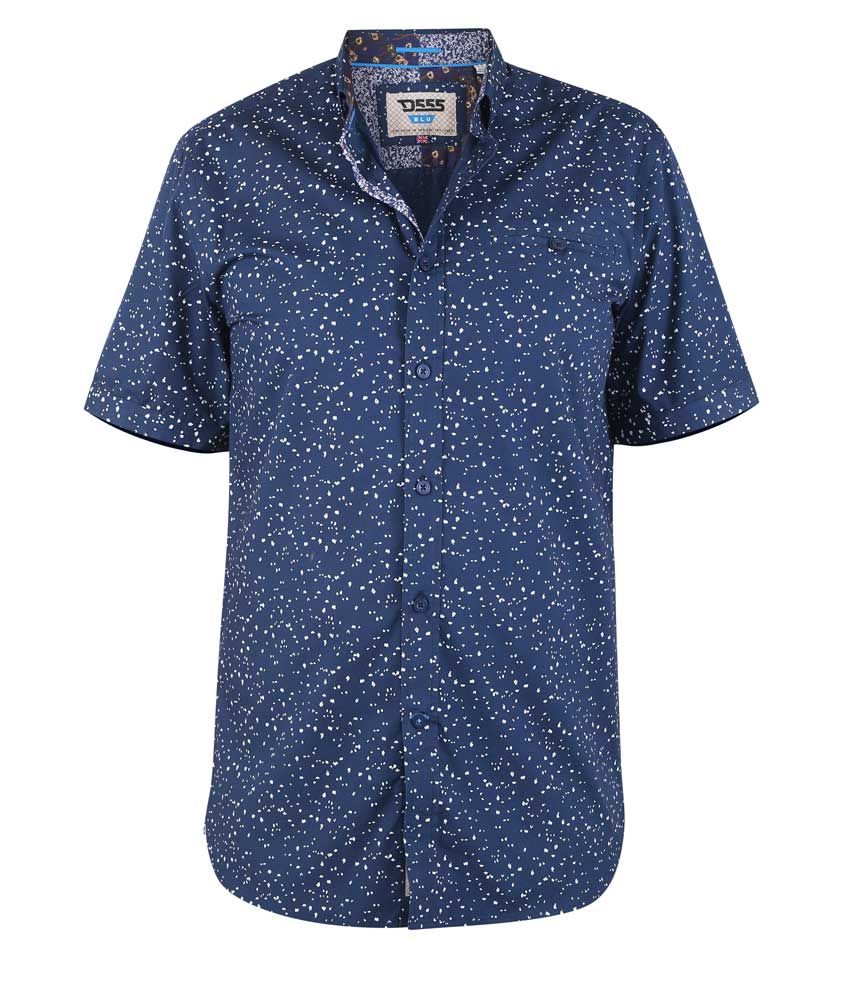 Findon' Micro Print Short Sleeve Shirt