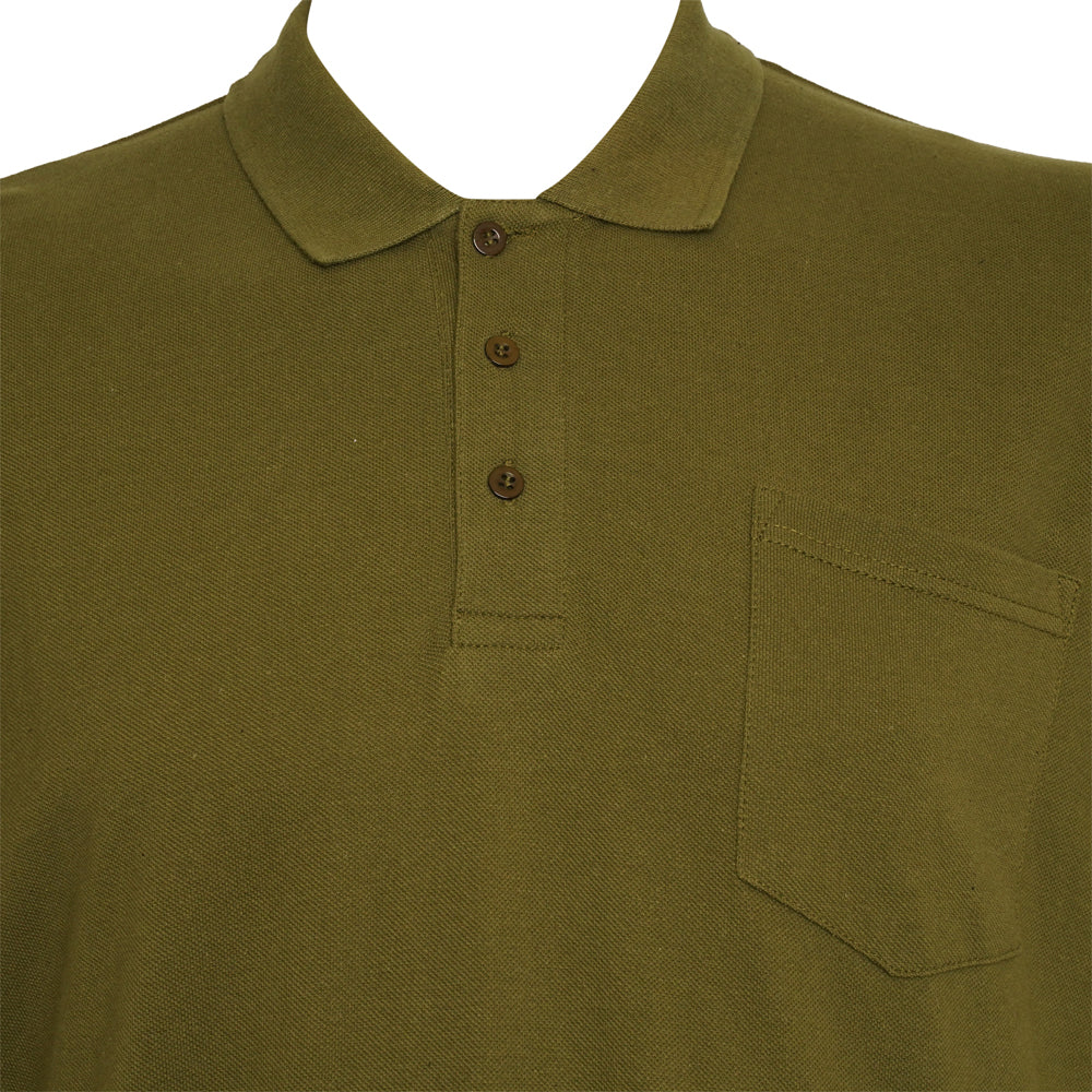 Casual Plain Polo Shirt