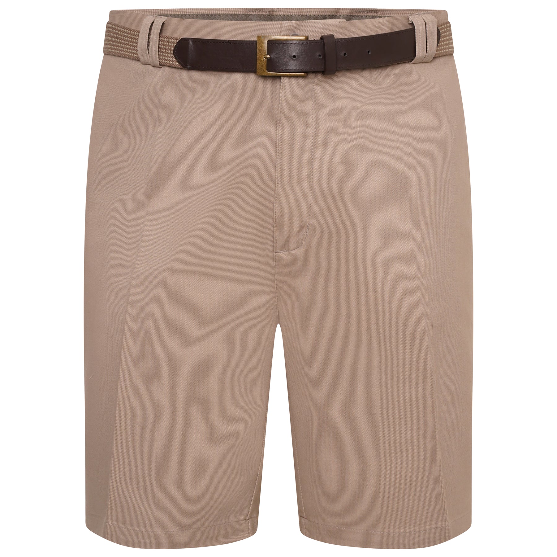 Platinum Stretch Belted Chino Shorts