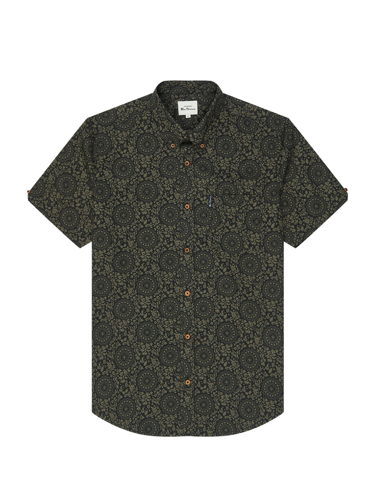 Floral Print Short Sleeve Shirt