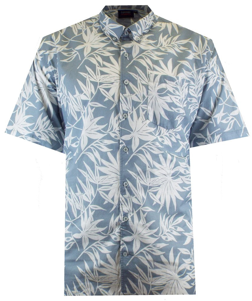 Bamboo Print Short Sleeve Shirt