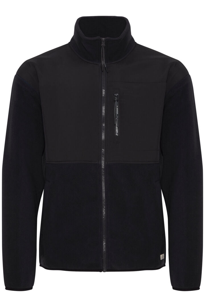 Lightweight Panelled Full Zip Fleece