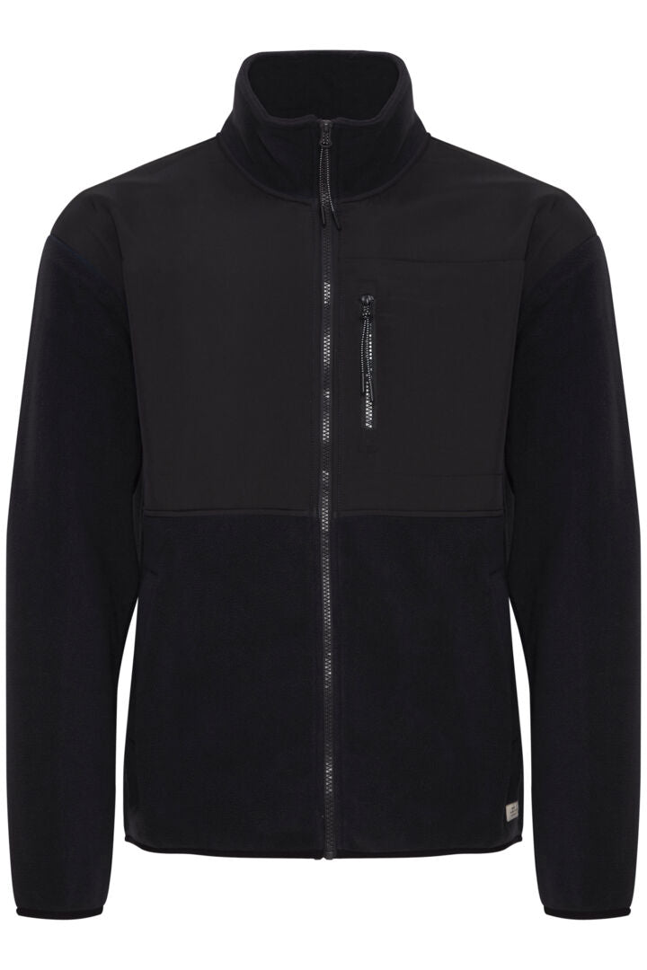 Lightweight Panelled Full Zip Fleece