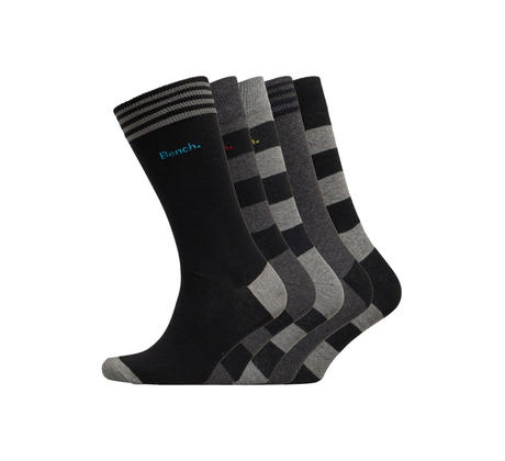 Haze 5 Pack Dress Socks