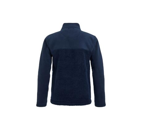 Clanton Recycled Full Zip Panelled Borg Fleece