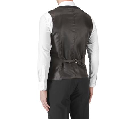 Tall Fit Darwin Suit Waistcoat In Black