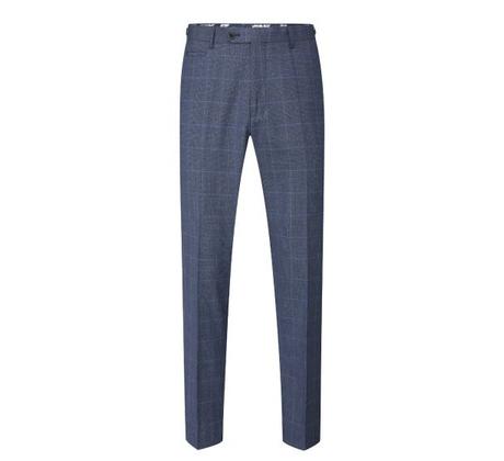 Anello Check Suit Trousers