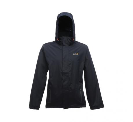 Matt Waterproof Shell Full Zip Hooded Jacket