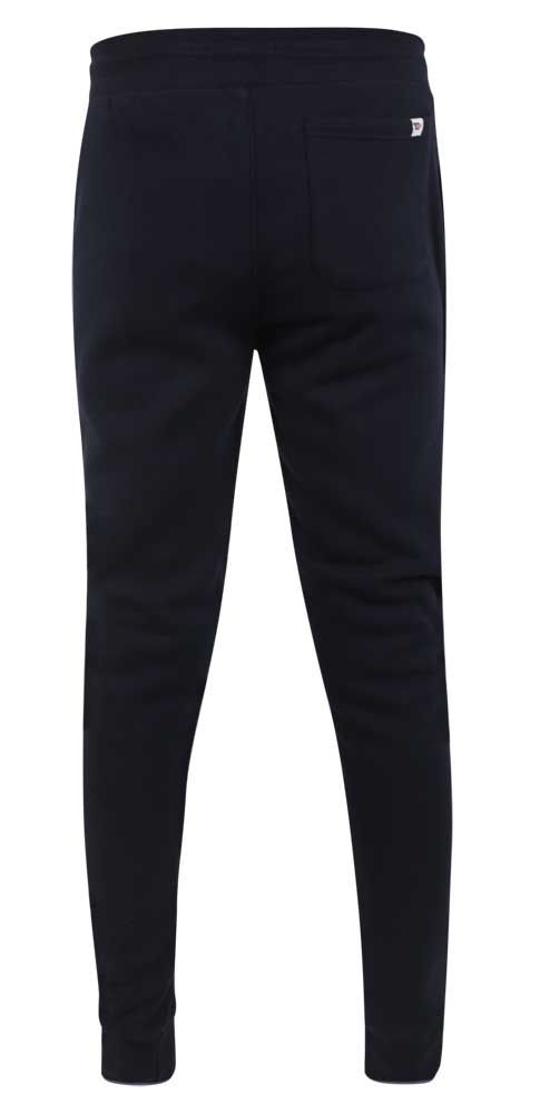 Brandon Cuffed Jersey Joggers - Navy