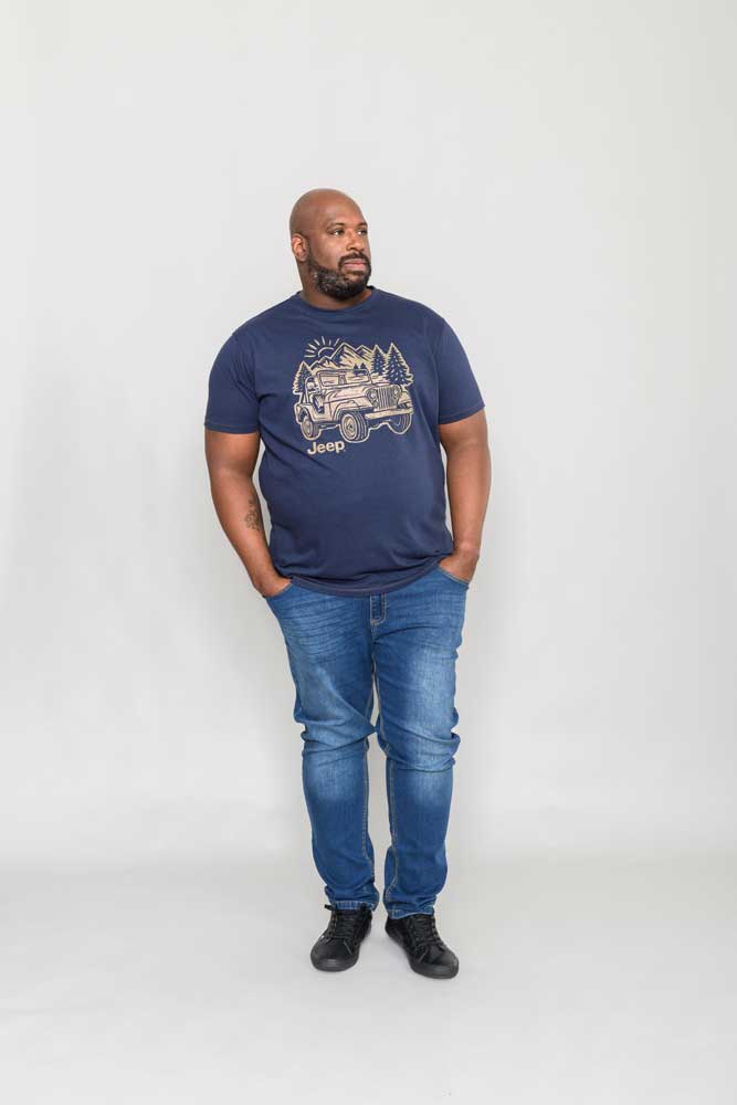Argent Official Jeep Print T-Shirt