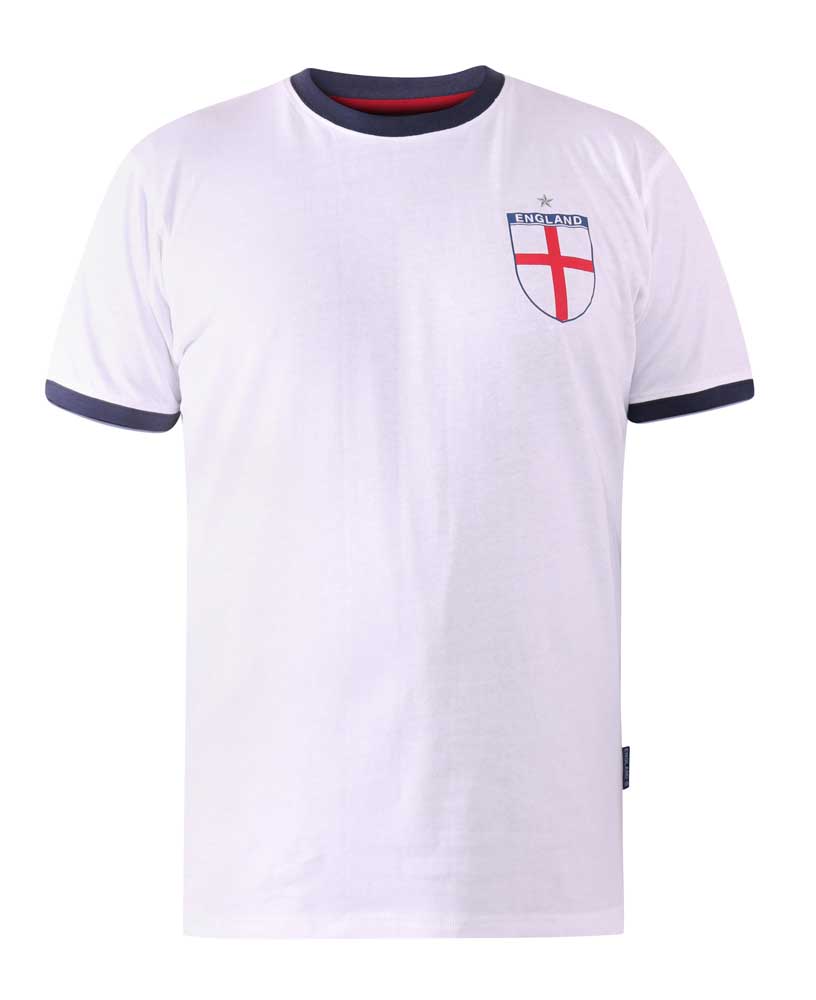 Barrow England Football Print T-Shirt
