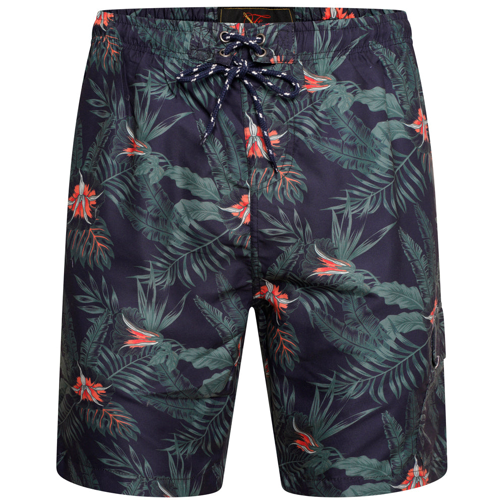 Tropical Print Shorts