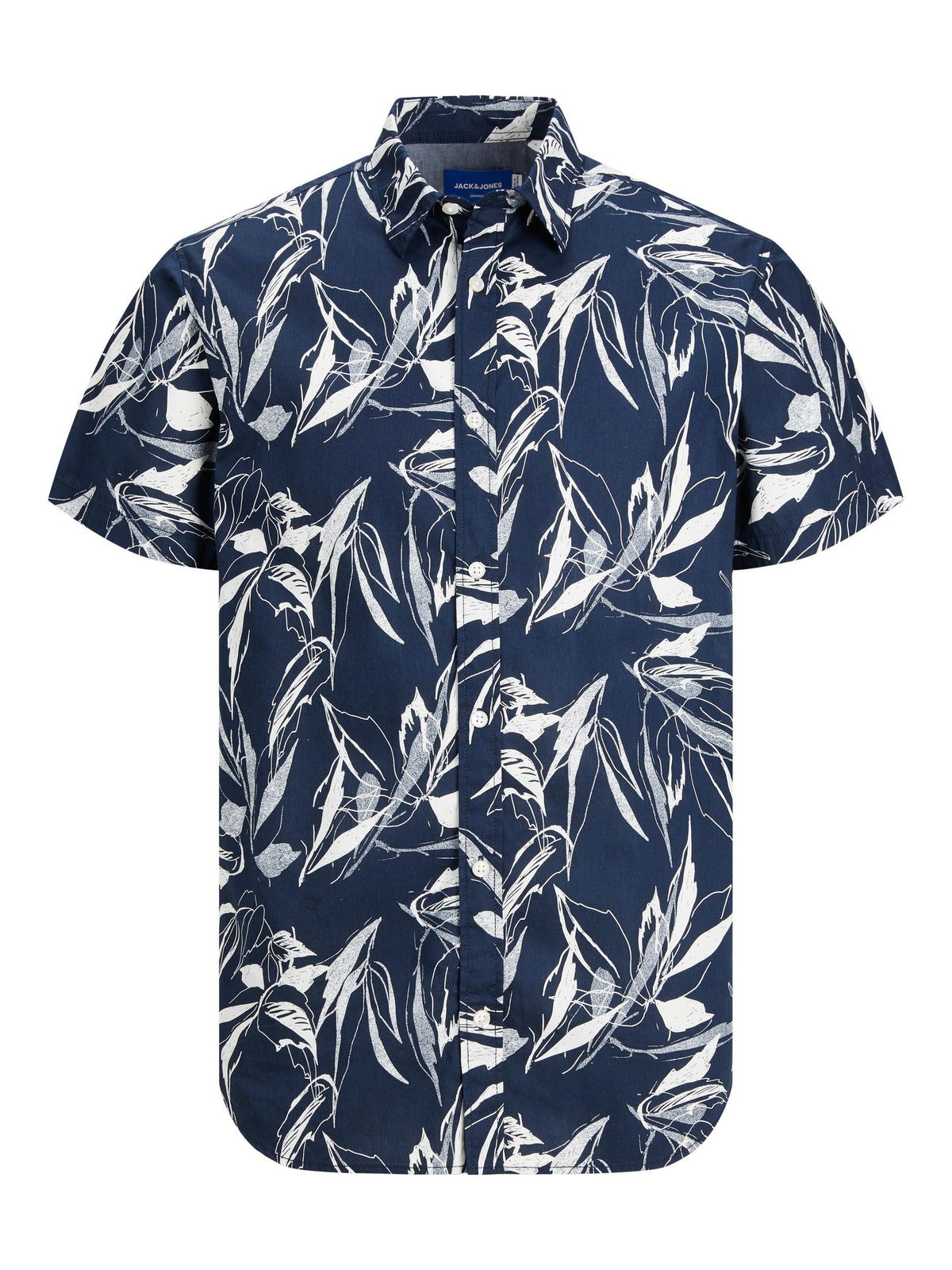 Jorcrayon Floral Print Short Sleeve Shirt