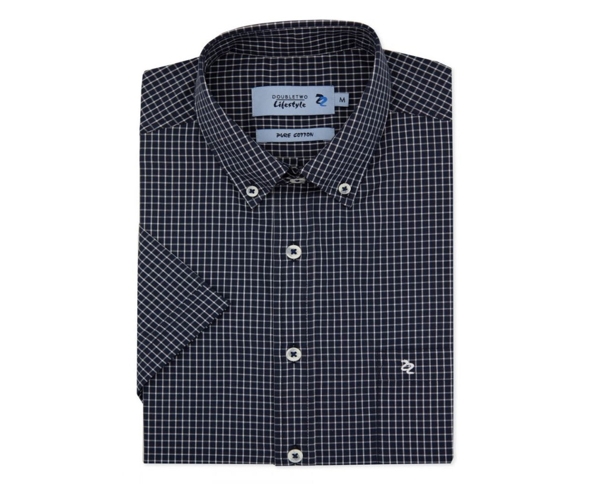 Grid Check Short Sleeve Shirt