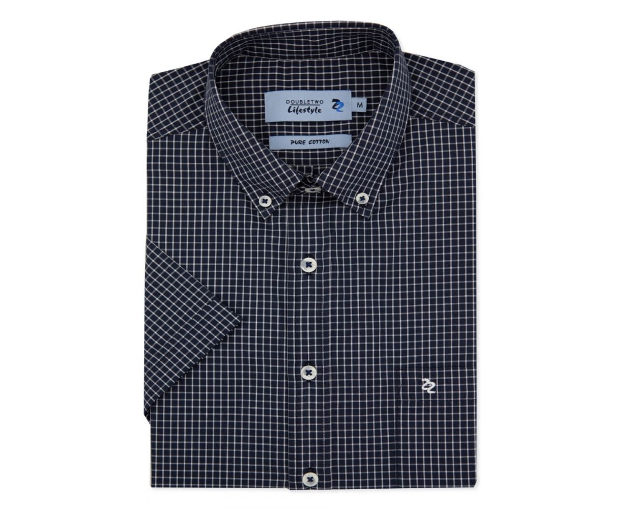 Grid Check Short Sleeve Shirt