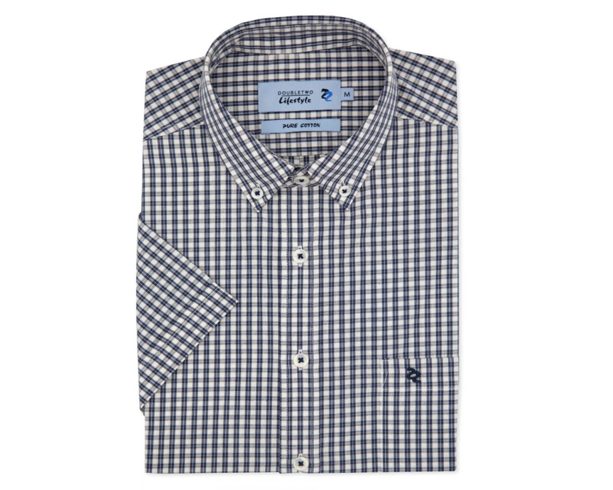 Grid Check Short Sleeve Shirt