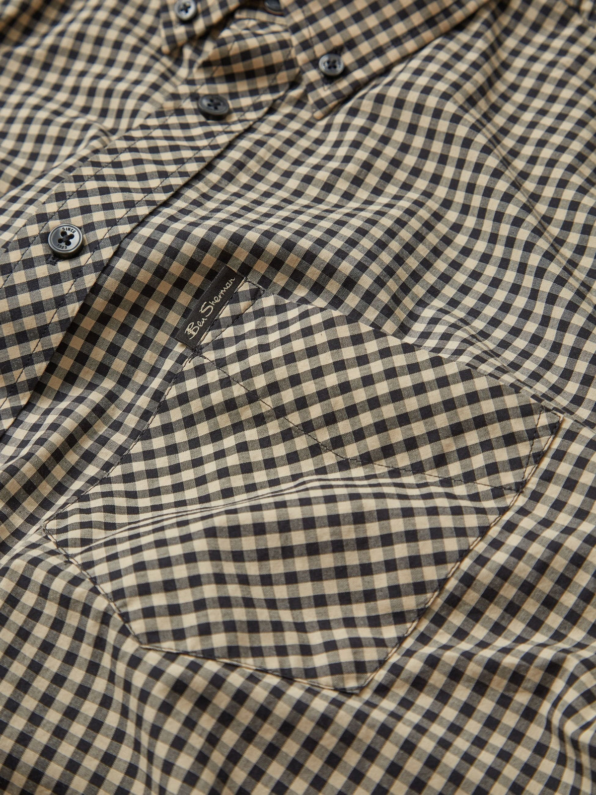 Small Gingham Short Sleeve Check Shirt