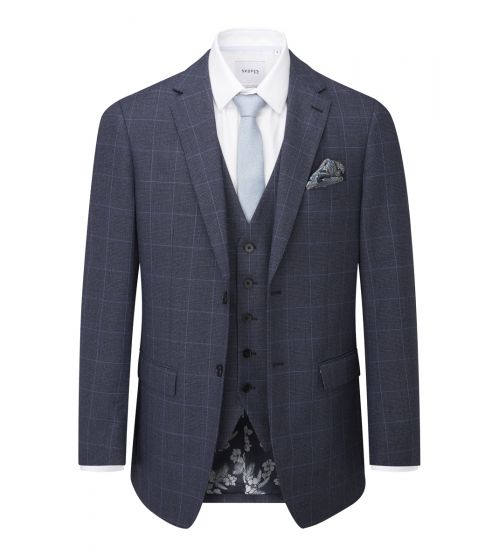 Tall Fit Anello Check Suit Jacket