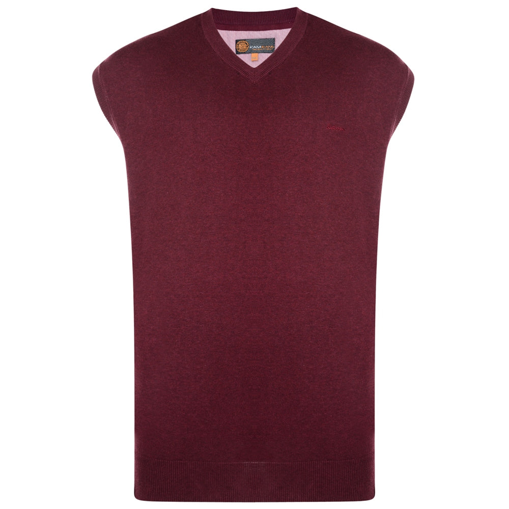 V Neck Sleeveless Jumper