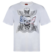 Skull & Wings Print T-Shirt