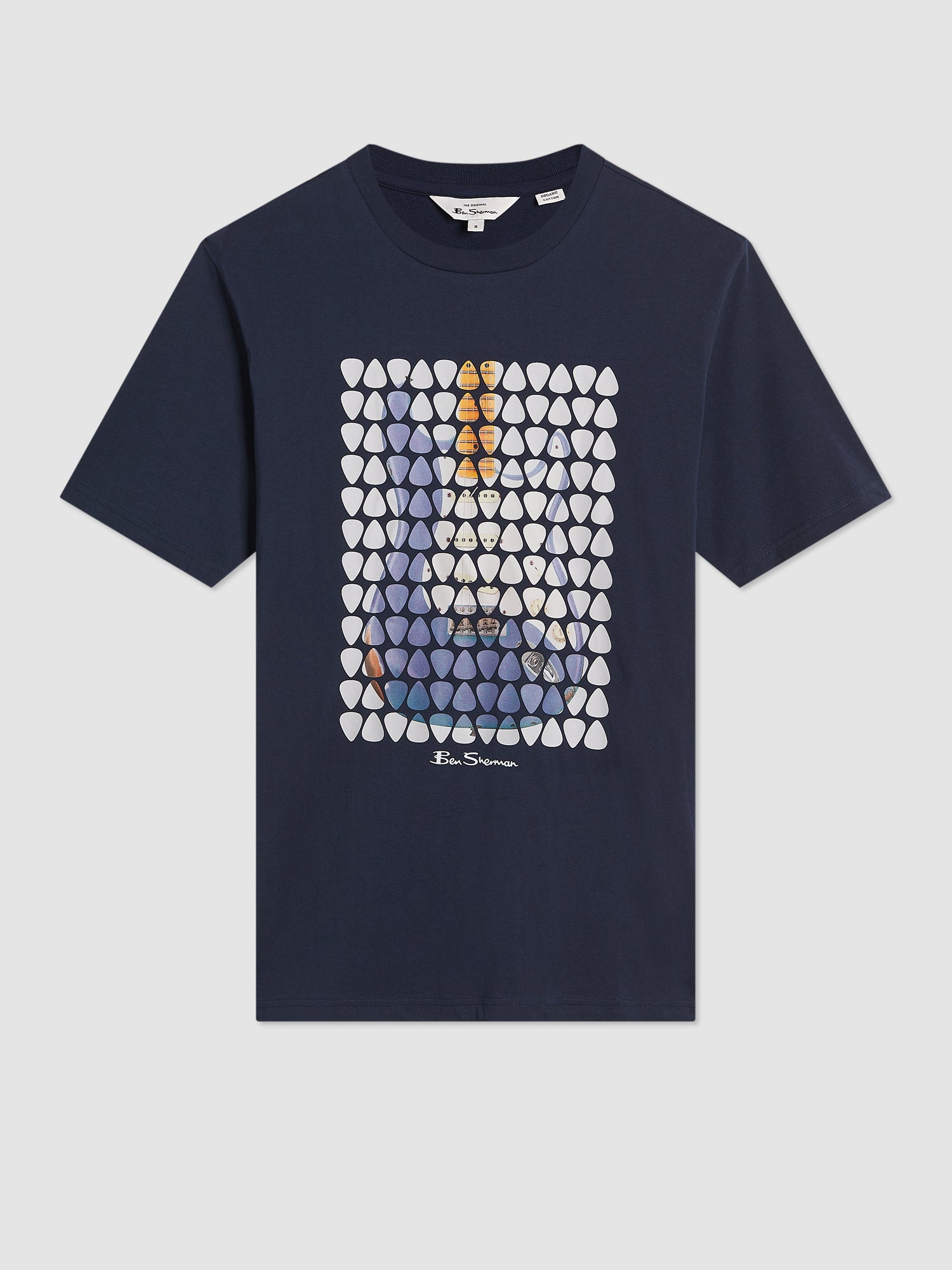 Plectrum Print T-Shirt