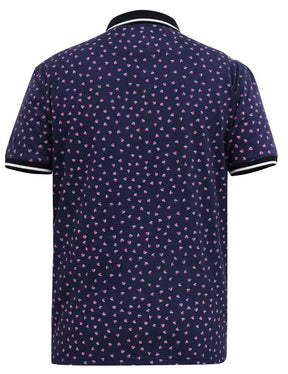 'Rover' Melon Print Polo Shirt