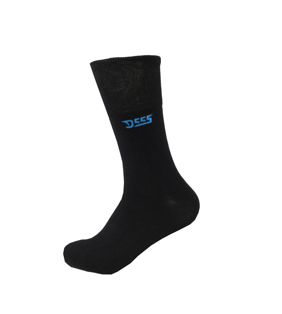 'Harold' 3 Pack Plain Extra Wide Comfort Fit Socks