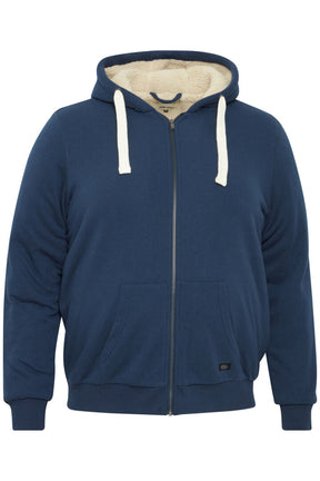 Blend Borg Lined Full Zip Hoody