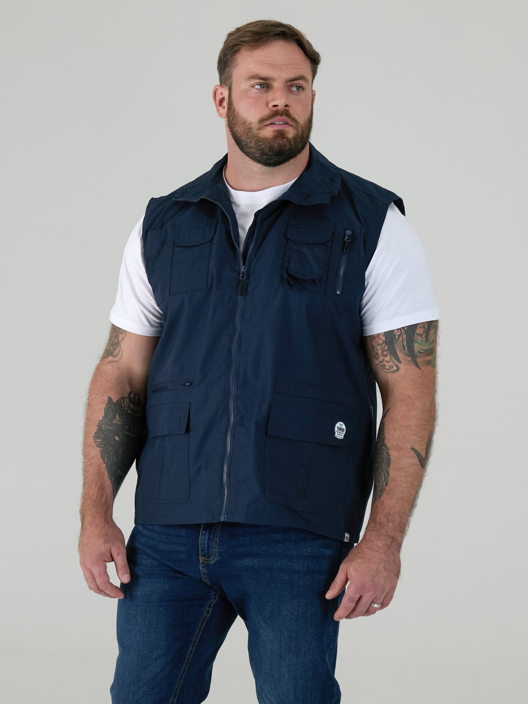 Enzo Multi Pocket Waistcoat