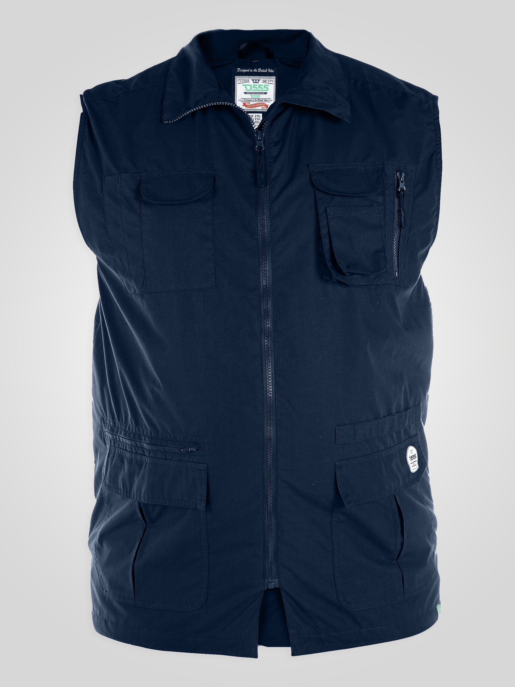 Enzo Multi Pocket Waistcoat