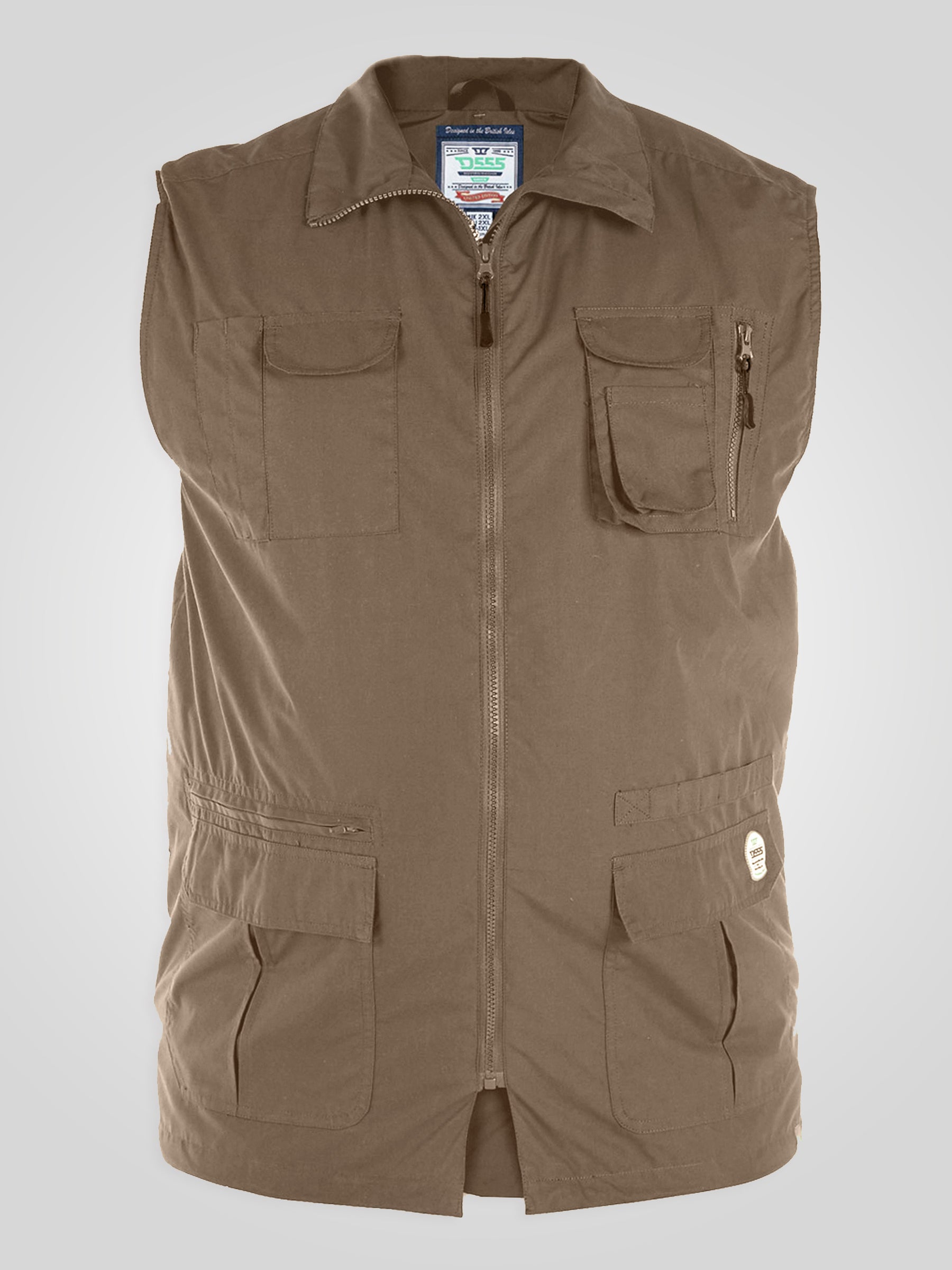 Enzo Multi Pocket Waistcoat