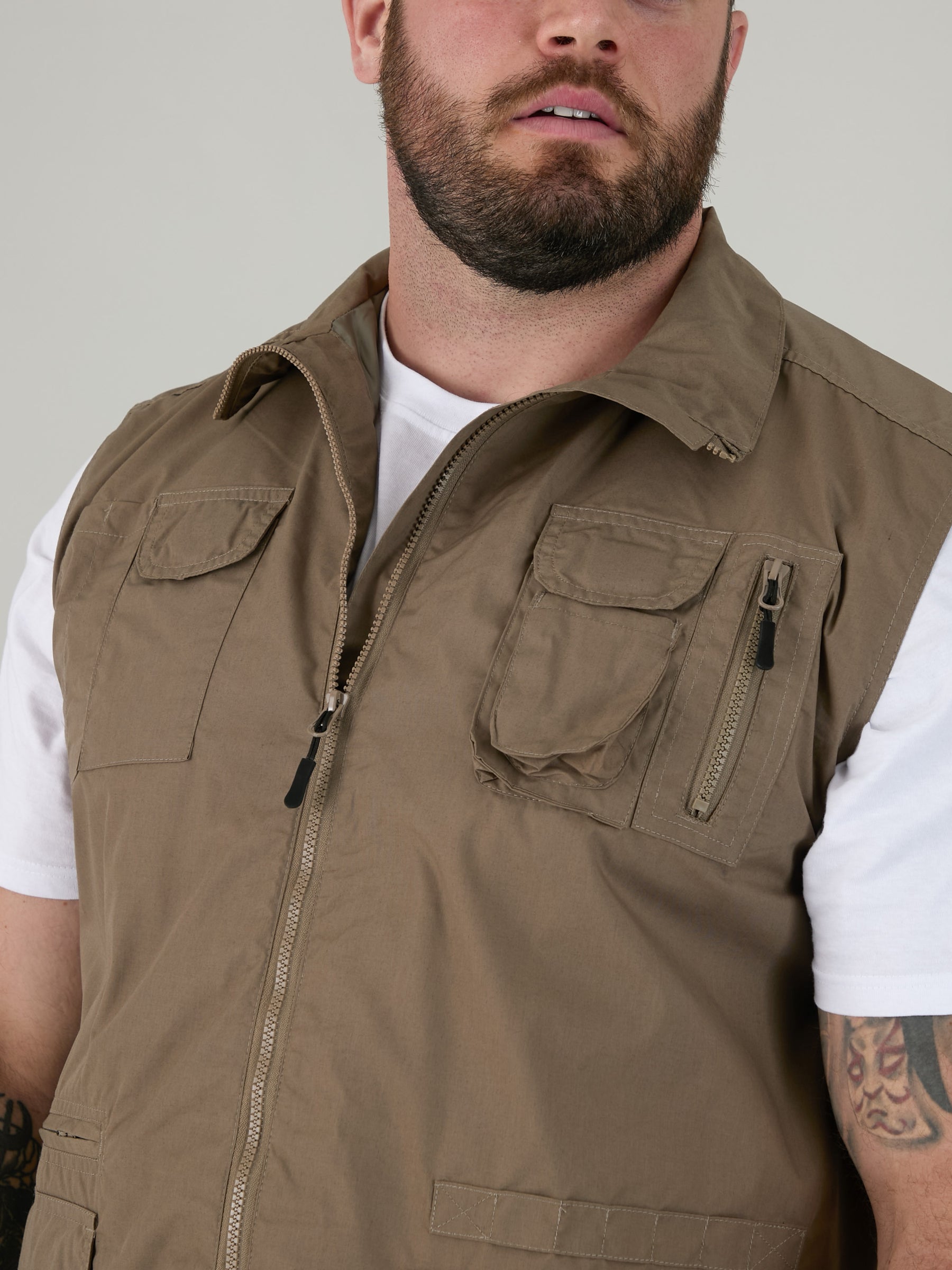Enzo Multi Pocket Waistcoat