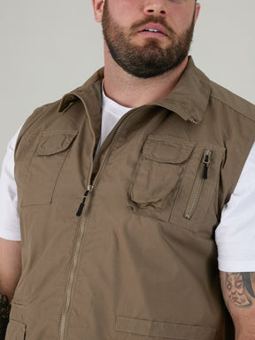 Enzo Multi Pocket Waistcoat