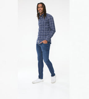 Tall Fit 'Sonny' Long Sleeve Brushed Check Shirt