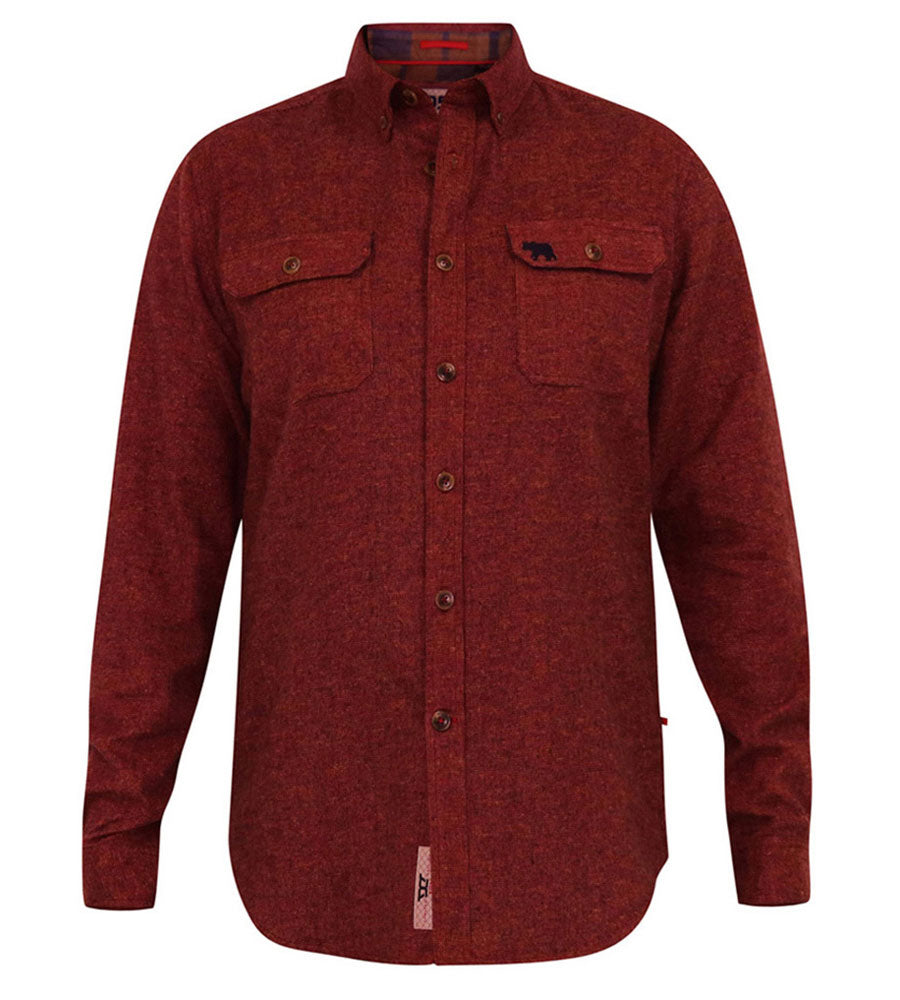 'Tobias' Textured Overshirt