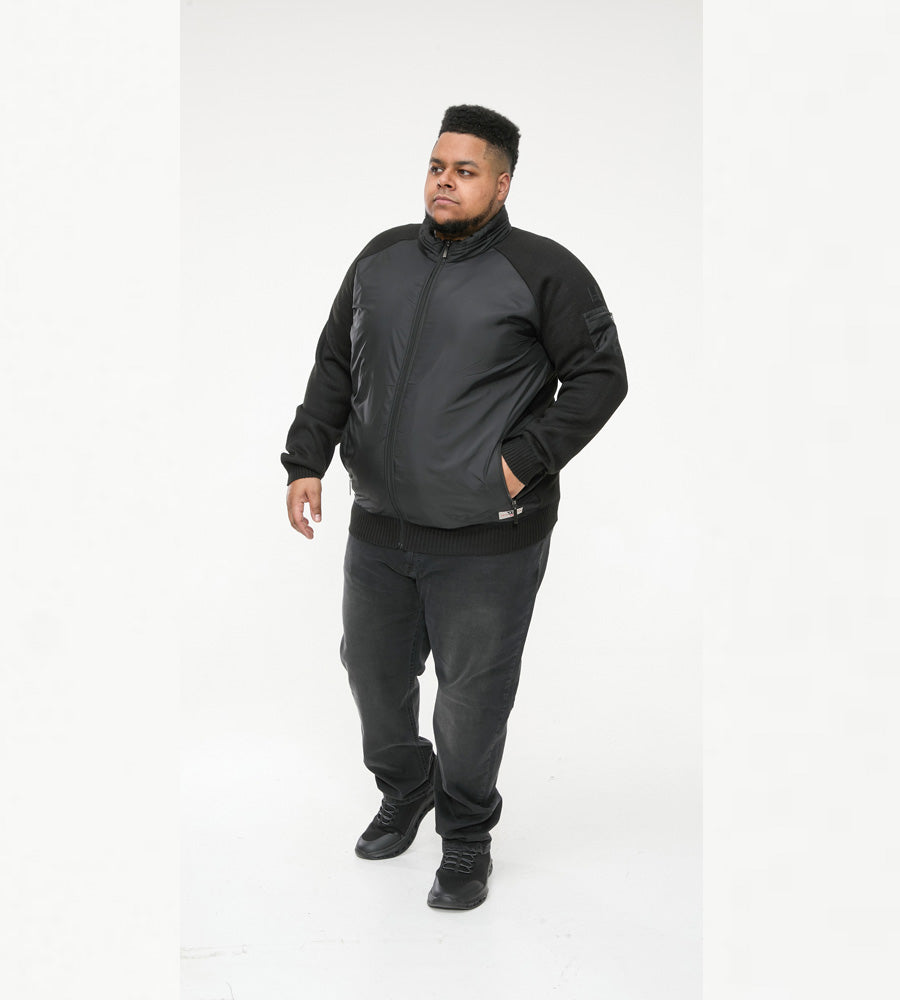'Marsden' Hybrid Knitted Jacket