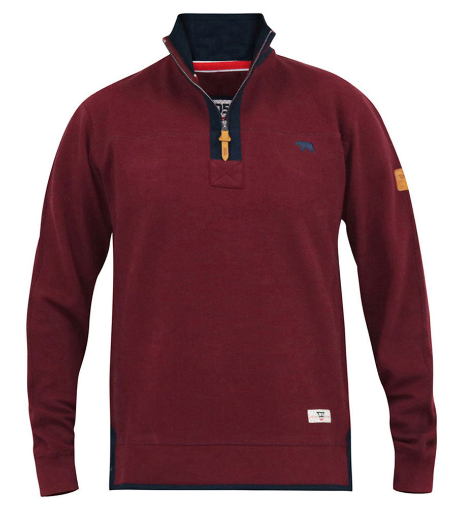 'Hiraldo' Pique 1/4 Zip Fleece Sweatshirt