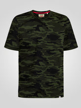 GASTON Camouflage Print T-Shirt