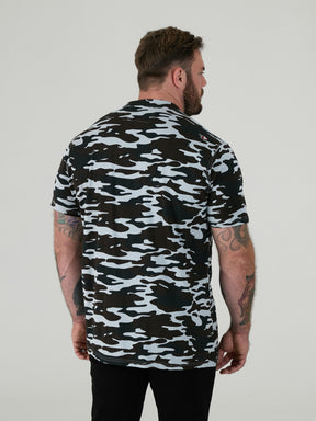 GASTON Camouflage Print T-Shirt