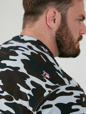 GASTON Camouflage Print T-Shirt